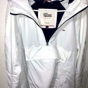 XL Tommy Hilfiger Half Zip Jacket w/ Hood